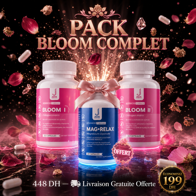 Pack Bloom Complet - BLOOM I + BLOOM II + MAG+RELAX OFFERT